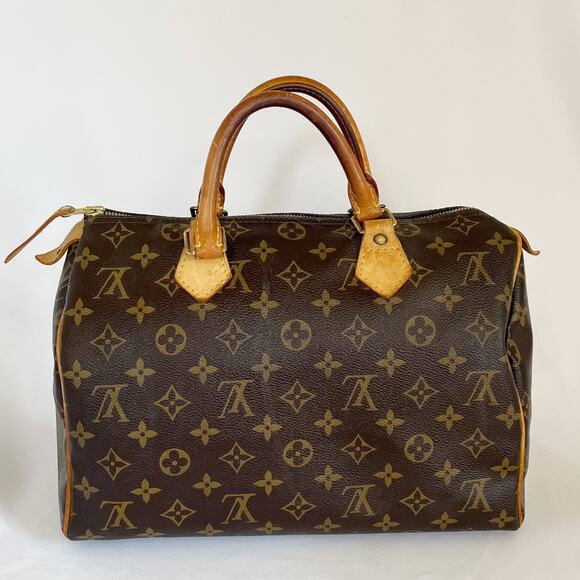 LOUIS VUITTON Vintage Monogram Canvas Speedy 30 Bag - Picture 1 of 15